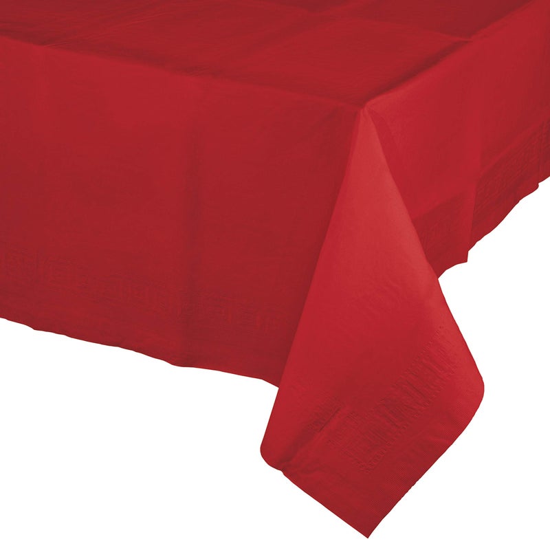 Creative Converting Classic Red Paper Tablecloths, 3 ct - Image 1